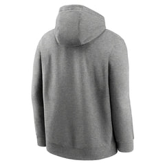 Nike Los Angeles Chargers Rewind Club Fleece Pullover Hoodie Heathered Gray