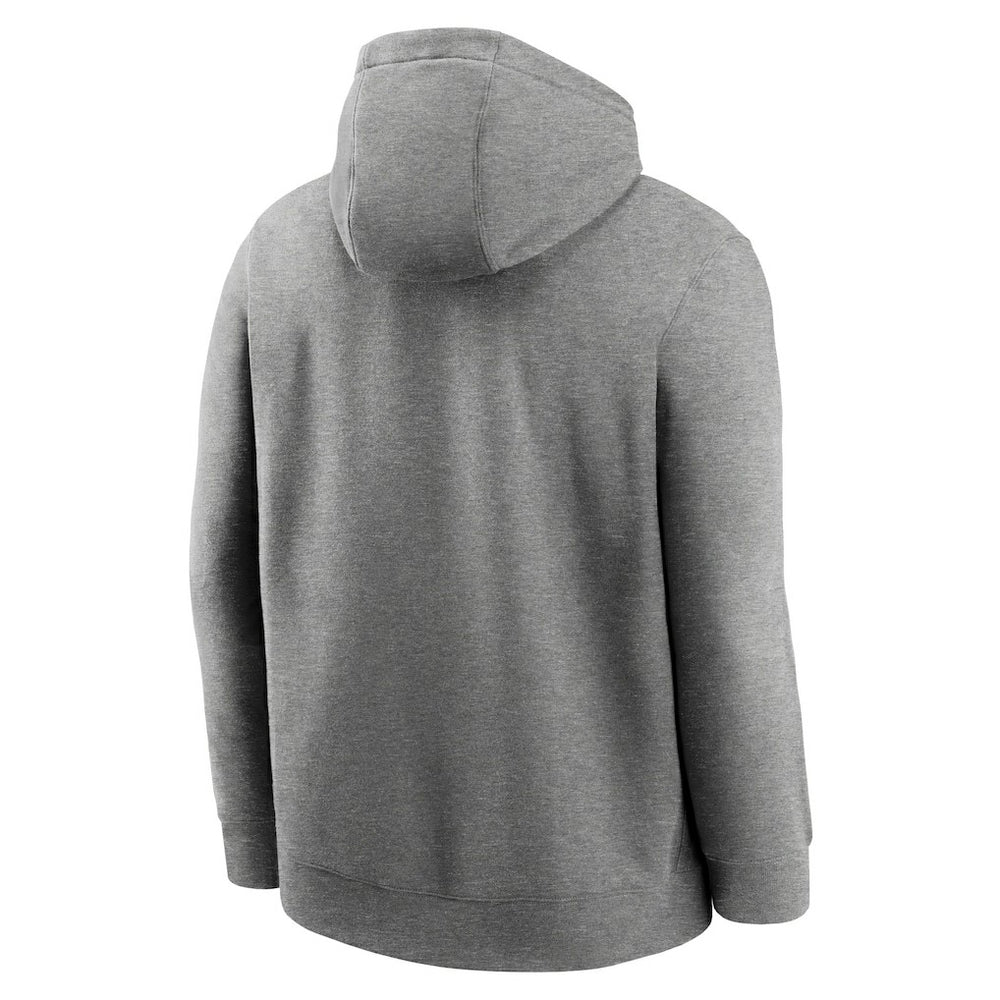 Nike Los Angeles Rams Rewind Club Fleece Pullover Hoodie Heathered Gray