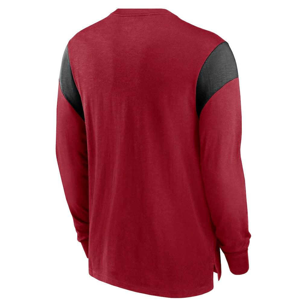 Nike Arizona Cardinals Rewind Playback Helmet Long Sleeve T-Shirt Cardinal
