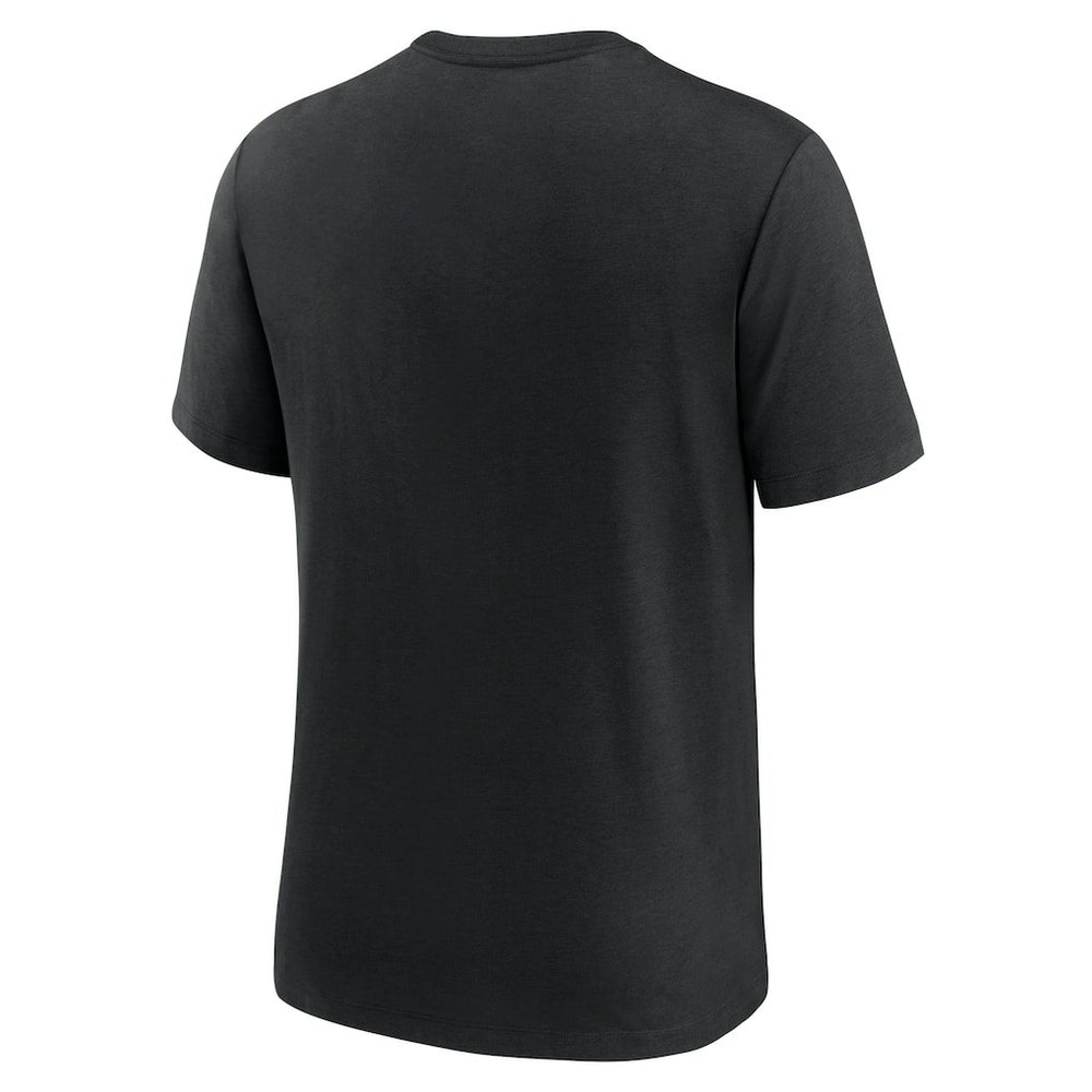 Nike Las Vegas Raiders Rewind Playback Logo Tri-Blend T-Shirt Black