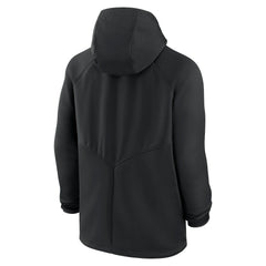 Nike Kansas City Chiefs Spacer Raglan Performance Full-Zip Hoodie Black