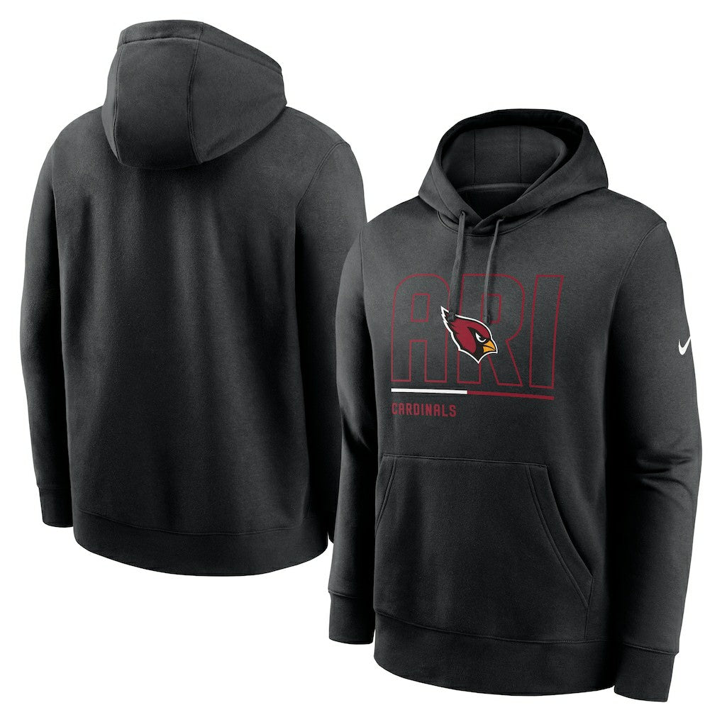 Nike Arizona Cardinals City Code Club Fleece Pullover Hoodie Black