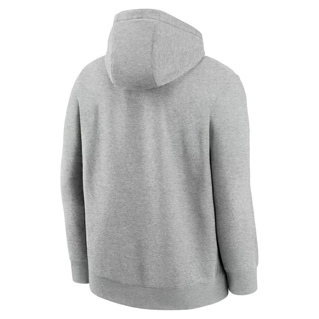 Nike Los Angeles Chargers City Code Club Fleece Pullover Hoodie Heathered Gray