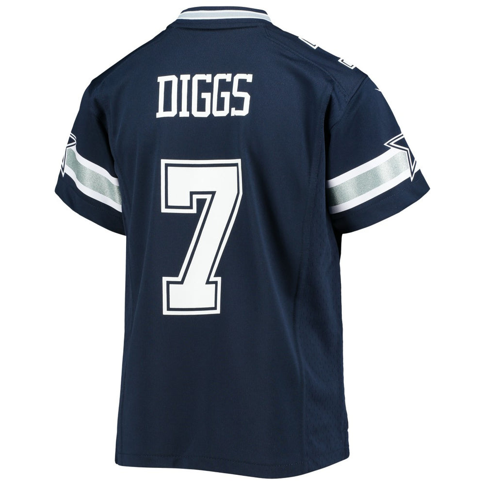 Nike Trevon Diggs Dallas Cowboys Youth Game Jersey Navy