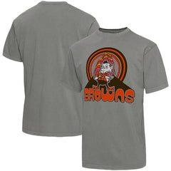 Cleveland Browns Junk Food Wonderland Infinity Vibe T-Shirt Graphite