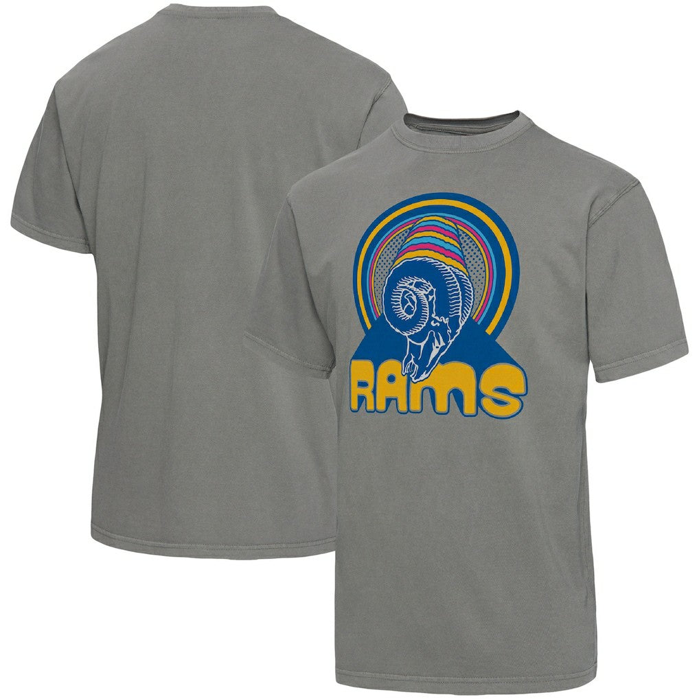 Los Angeles Rams Junk Food Wonderland Infinity Vibe T-Shirt Graphite