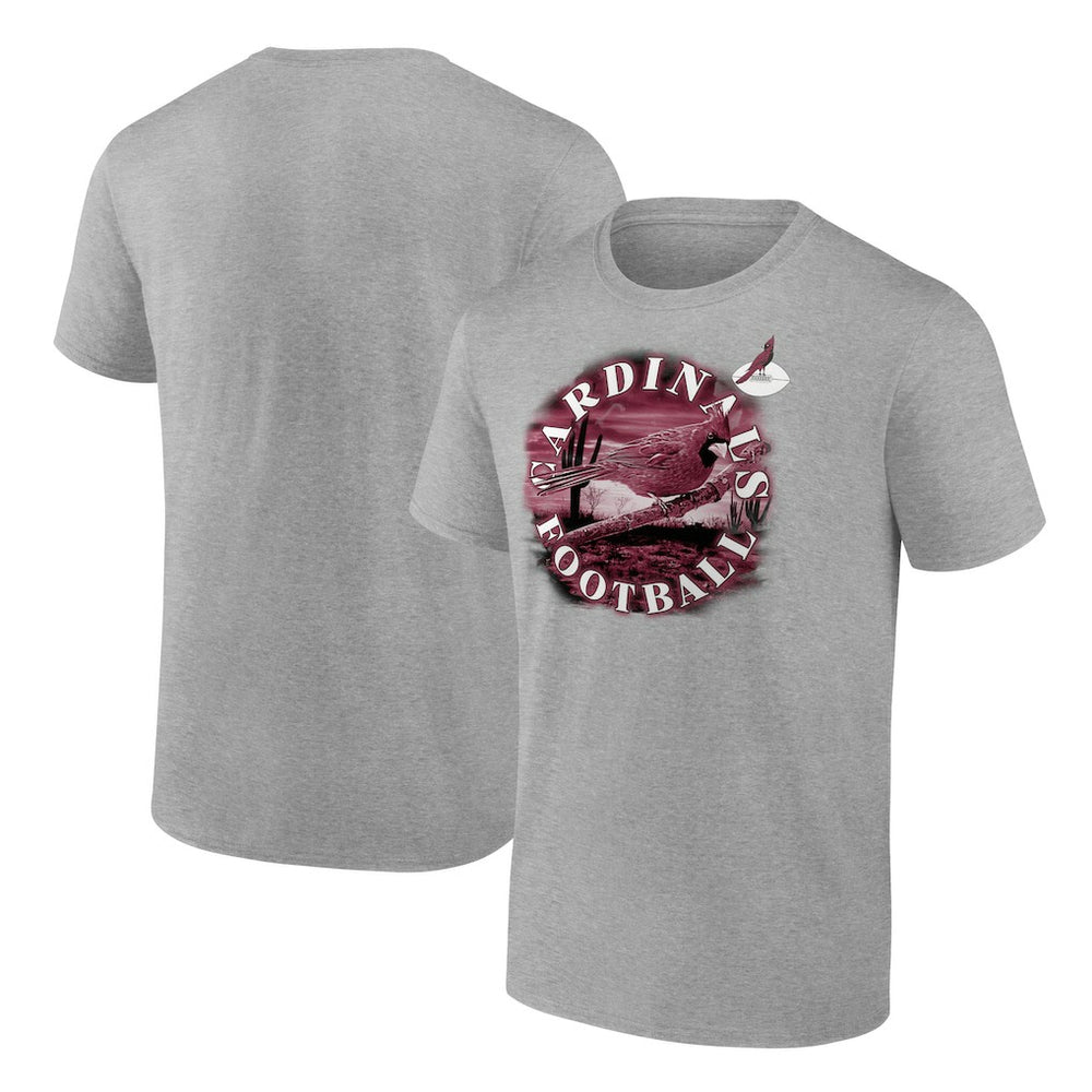 Fanatics Arizona Cardinals Big & Tall Sporting Chance T-Shirt Heathered Gray
