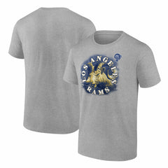 Fanatics Los Angeles Rams Big & Tall Sporting Chance T-Shirt Heathered Gray