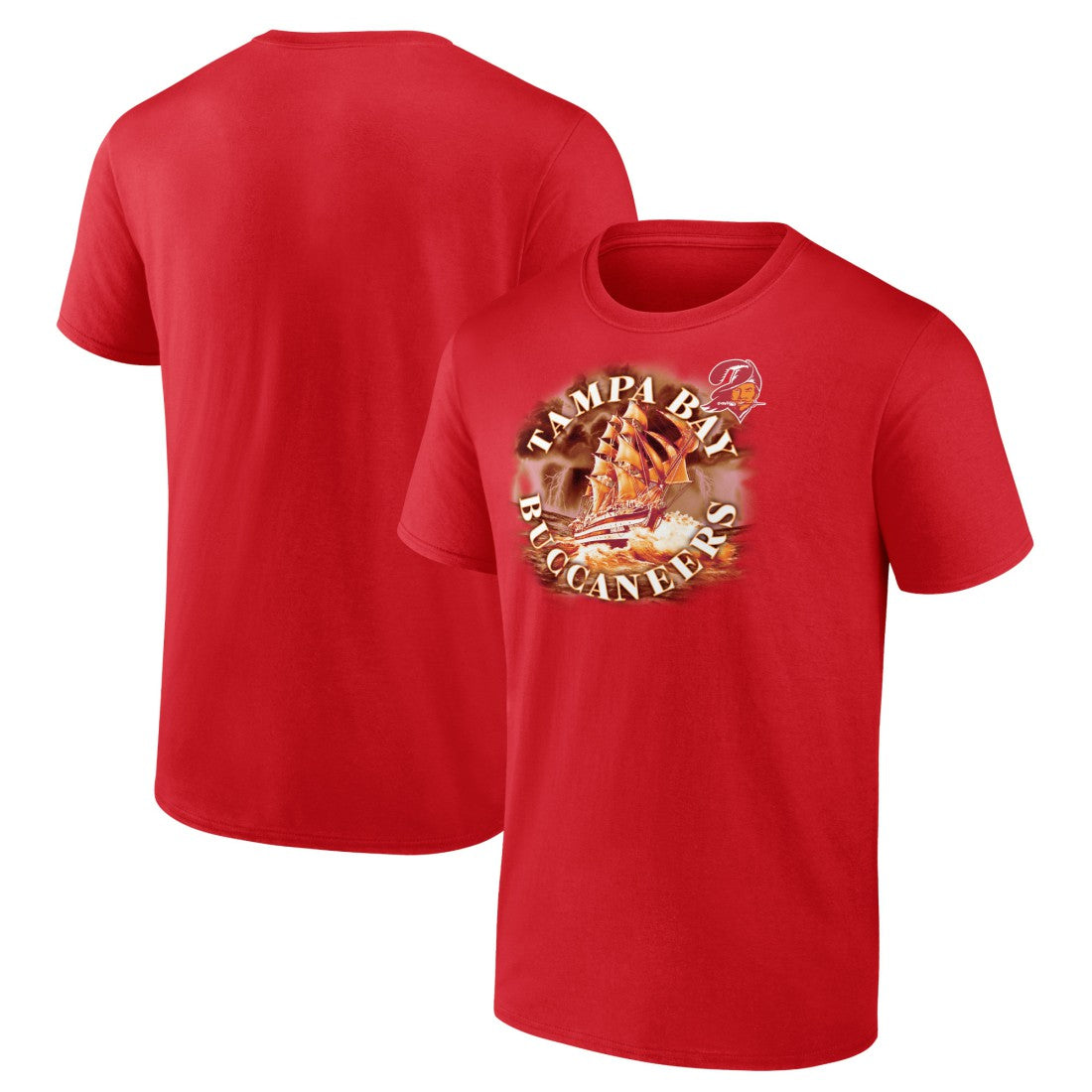 Fanatics Tampa Bay Buccaneers Big & Tall Sporting Chance T-Shirt Red