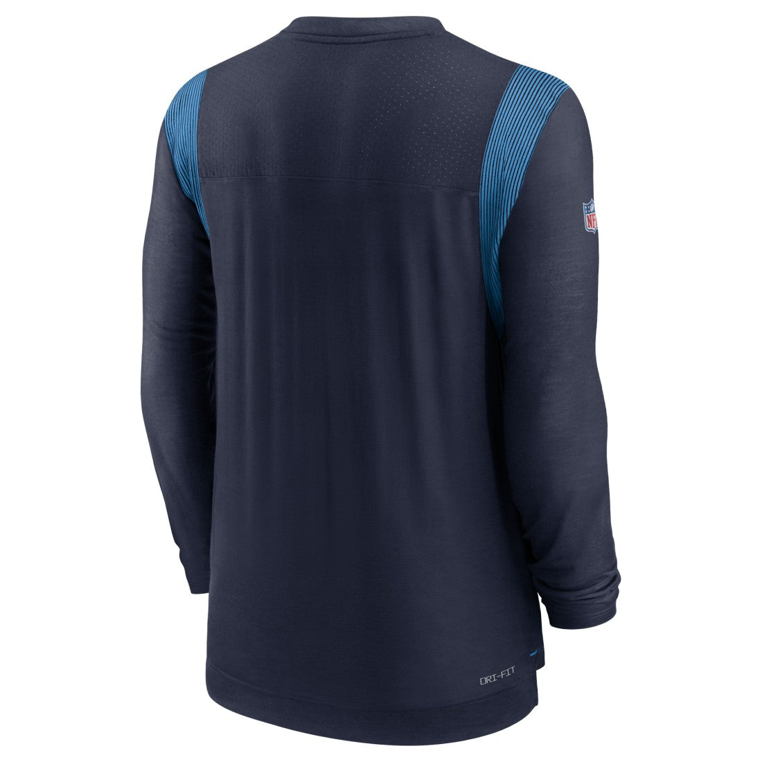 Nike Tennessee Titans Sideline Tonal Logo Performance Player Long Sleeve T-Shirt Navy