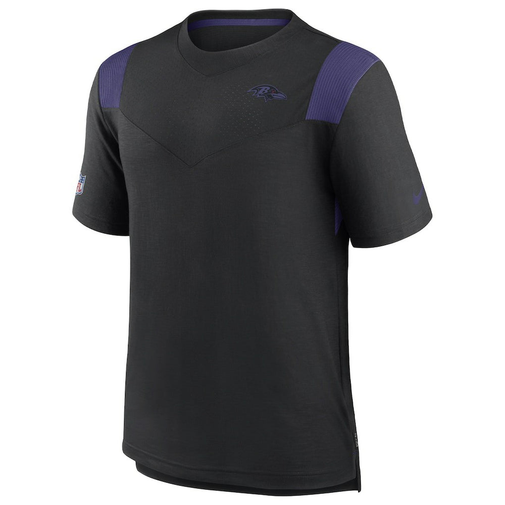Nike Baltimore Ravens Sideline Tonal Logo Performance Player T-Shirt Black