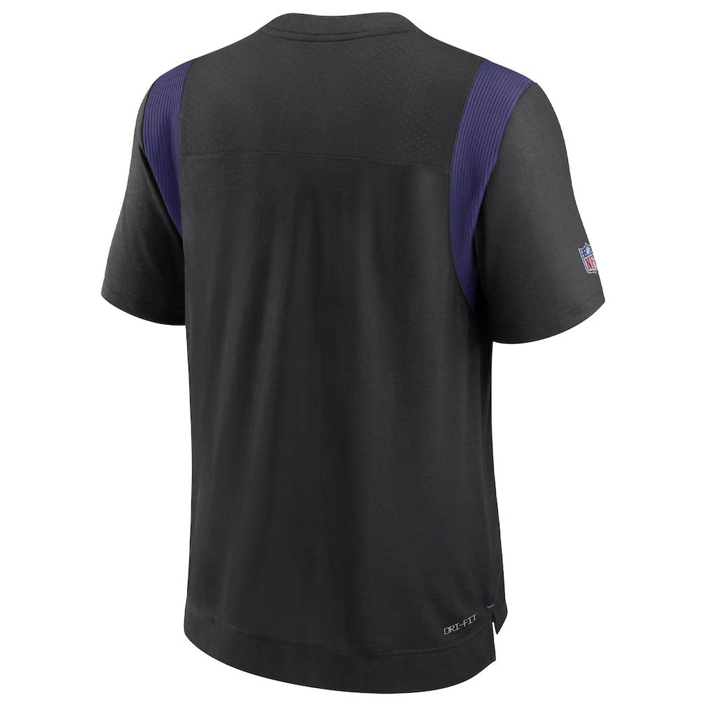 Nike Baltimore Ravens Sideline Tonal Logo Performance Player T-Shirt Black
