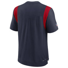 Nike New England Patriots Sideline Tonal Logo Performance Player T-Shirt Navy