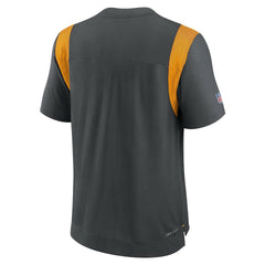 Nike Washington Commanders Sideline Tonal Logo Performance Player T-Shirt Charcoal