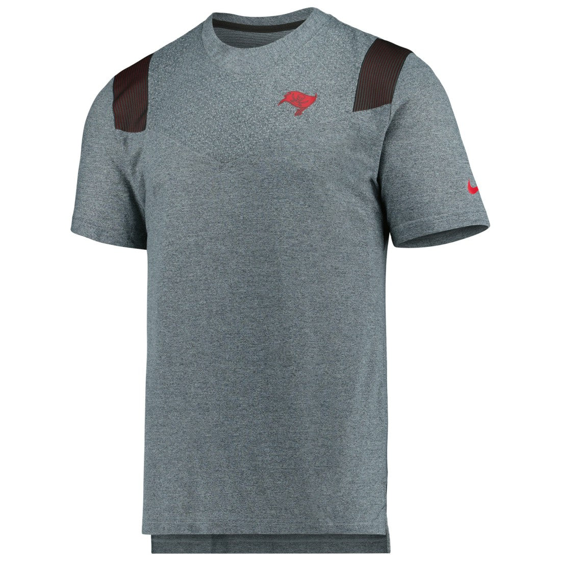 Nike Tampa Bay Buccaneers Sideline Tonal Logo Performance Player T-Shirt Pewter