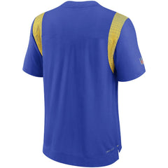 Nike Los Angeles Rams Sideline Tonal Logo Performance Player T-Shirt Royal