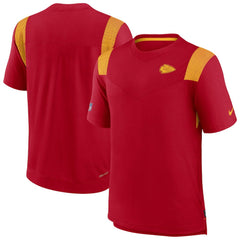 Nike Kansas City Chiefs Sideline Tonal Logo Performance Player T-Shirt Red