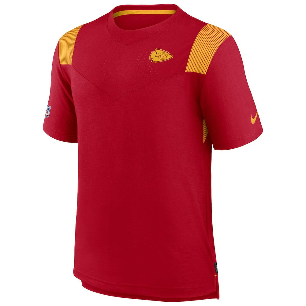 Nike Kansas City Chiefs Sideline Tonal Logo Performance Player T-Shirt Red