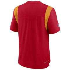Nike Kansas City Chiefs Sideline Tonal Logo Performance Player T-Shirt Red