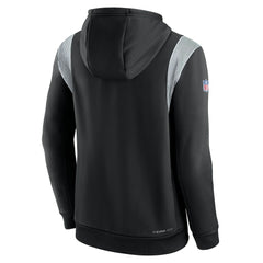 Nike New York Jets Sideline Athletic Stack Performance Pullover Hoodie Black