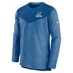 Nike Indianapolis Colts Sideline Lockup Performance Quarter-Zip Top Royal