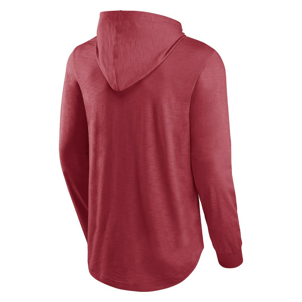 Fanatics Arizona Cardinals Front Runner Long Sleeve Hooded T-Shirt Cardinal