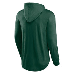 Fanatics Green Bay Packers Front Runner Long Sleeve Hooded T-Shirt Green