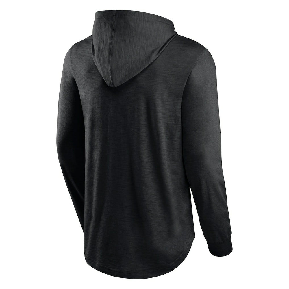 Fanatics Las Vegas Raiders Front Runner Long Sleeve Hooded T-Shirt Black
