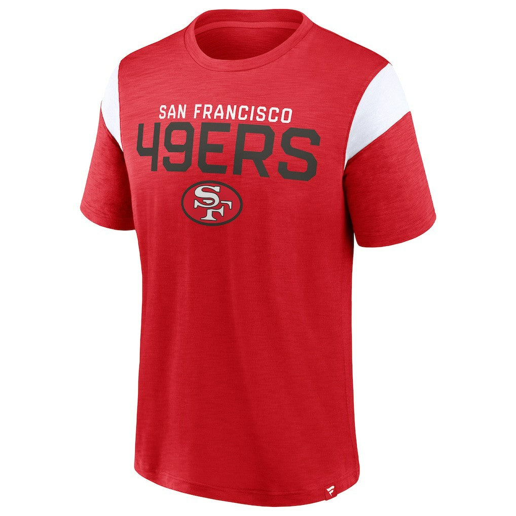 Fanatics San Francisco 49ers Home Stretch Team T-Shirt Scarlet