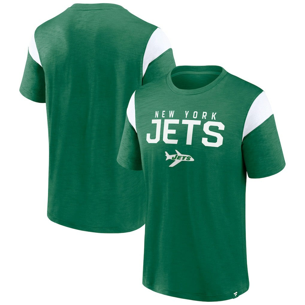 Fanatics New York Jets Home Stretch Team T-Shirt Kelly Green