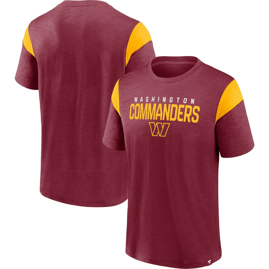 Fanatics Washington Commanders Home Stretch Team T-Shirt Burgundy
