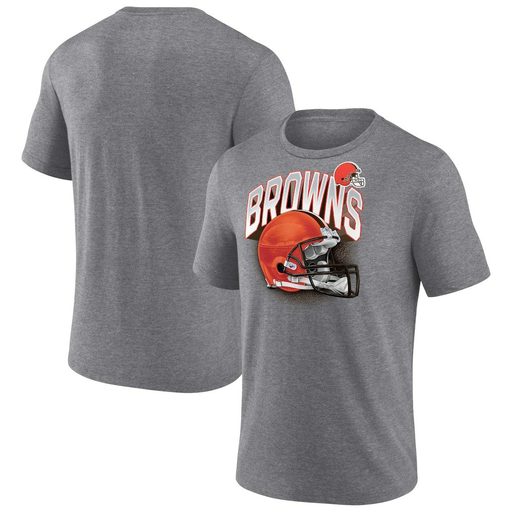 Fanatics Cleveland Browns End Around Tri-Blend T-Shirt Heathered Gray