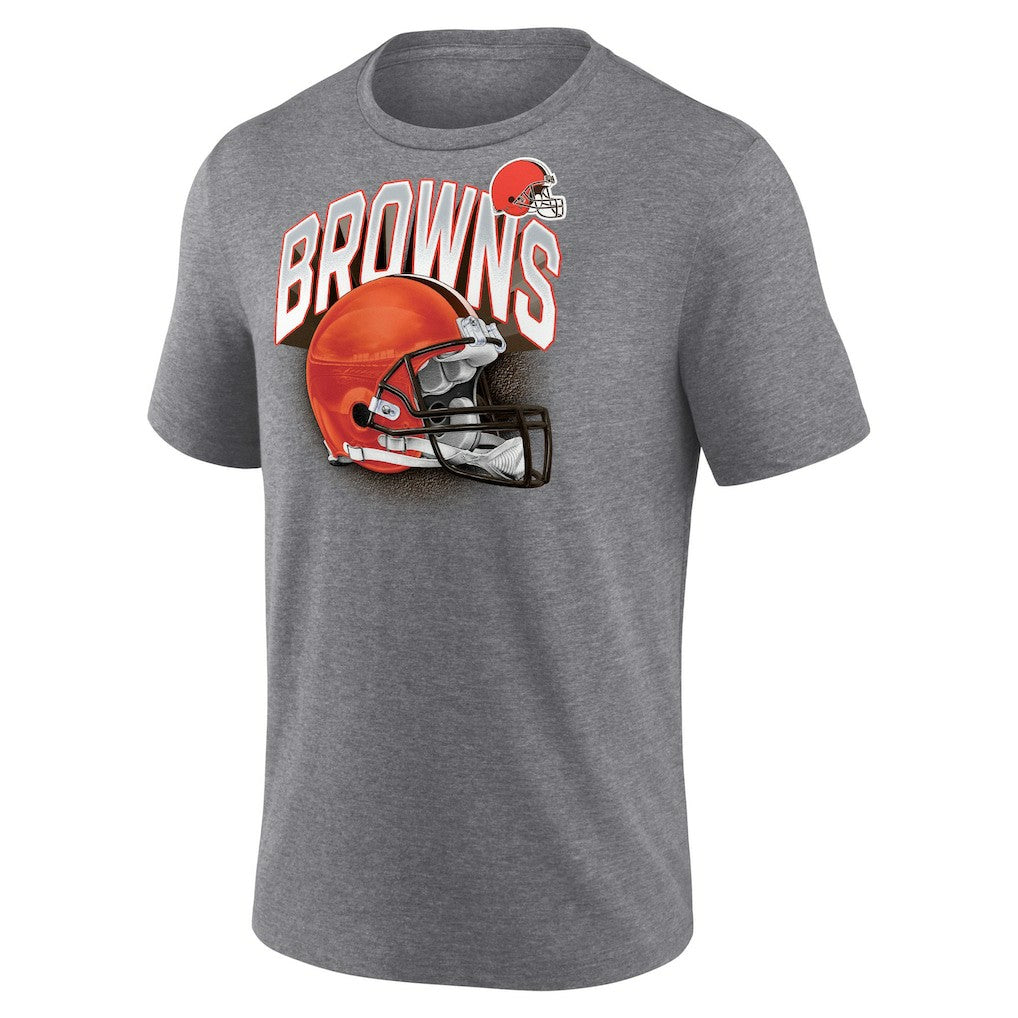 Fanatics Cleveland Browns End Around Tri-Blend T-Shirt Heathered Gray