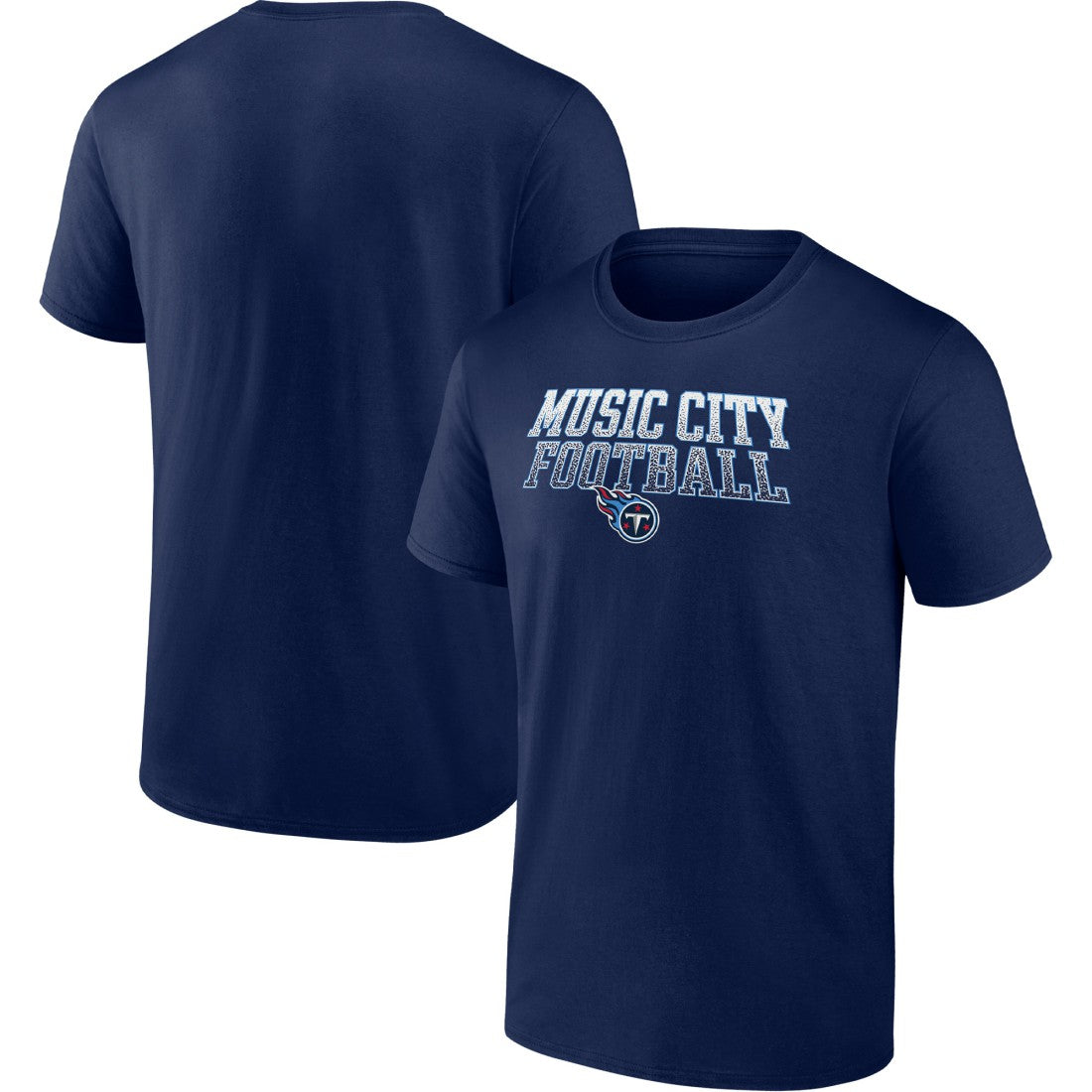 Fanatics Tennessee Titans Heavy Hitter T-Shirt Navy