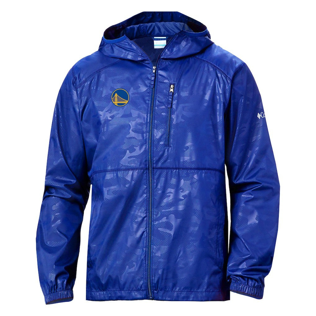 Golden State Warriors Camo Flash Forward Full-Zip Windbreaker Jacket for sale Royal | Columbia online
