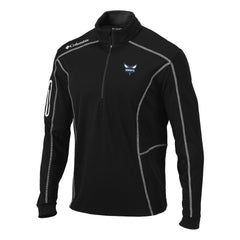 Charlotte Hornets Team Shotgun Quarter-Zip Pullover Jacket Black | Columbia US