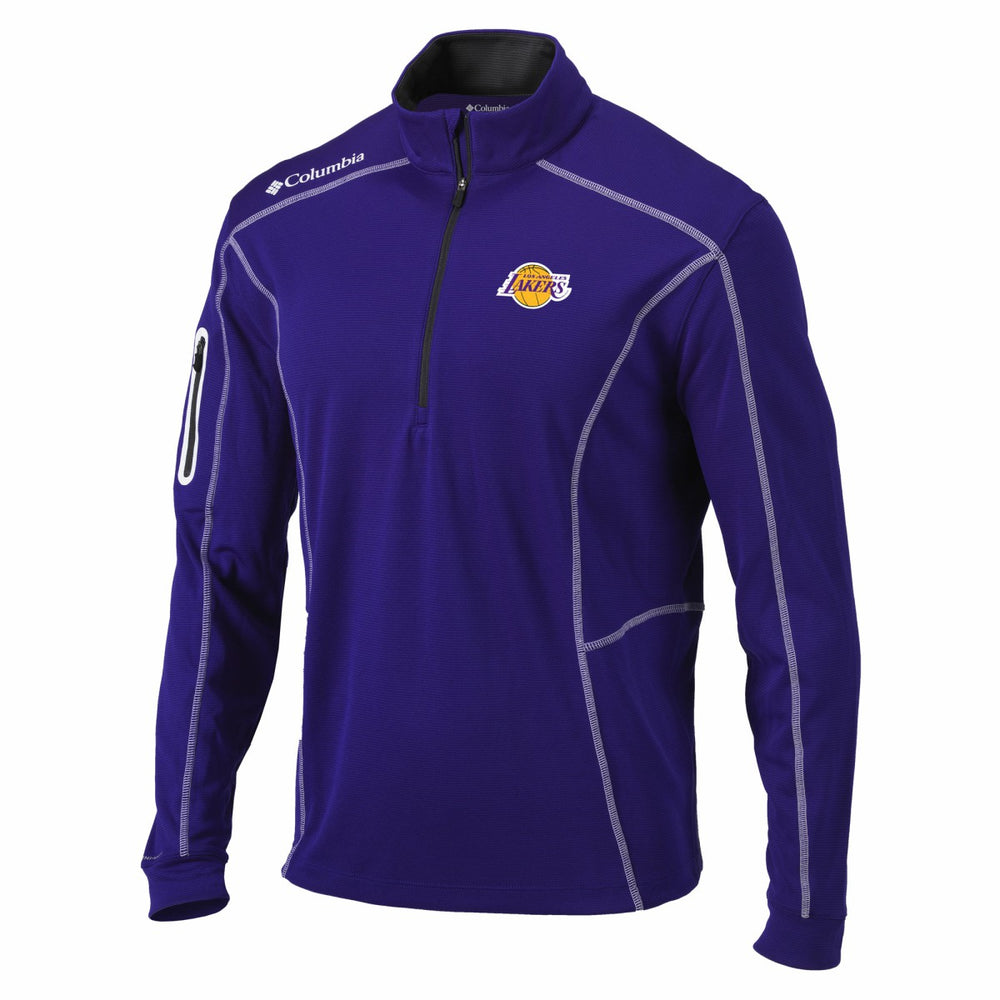 Los Angeles Lakers Shotgun Quarter-Zip Pullover Jacket Purple | Columbia outlet