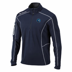 Minnesota Timberwolves Shotgun Quarter-Zip Pullover Jacket Navy | Columbia online