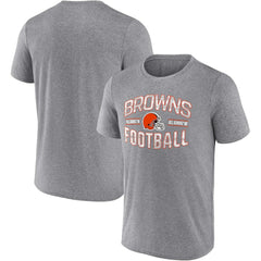 Fanatics Cleveland Browns Want To Play T-Shirt Heathered Gray