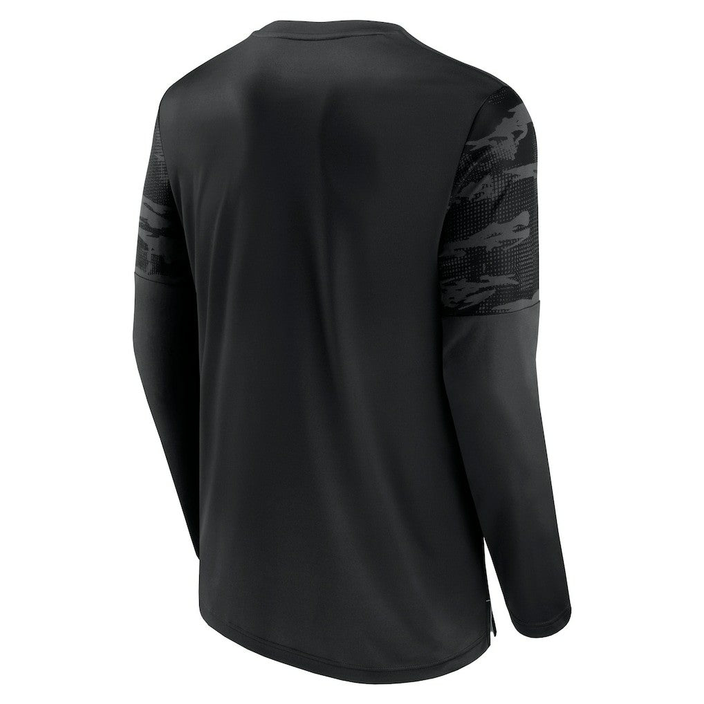 Fanatics Las Vegas Raiders Square Off Long Sleeve T-Shirt Black/Silver