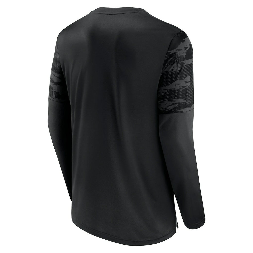 Fanatics Las Vegas Raiders Square Off Long Sleeve T-Shirt Black/Silver