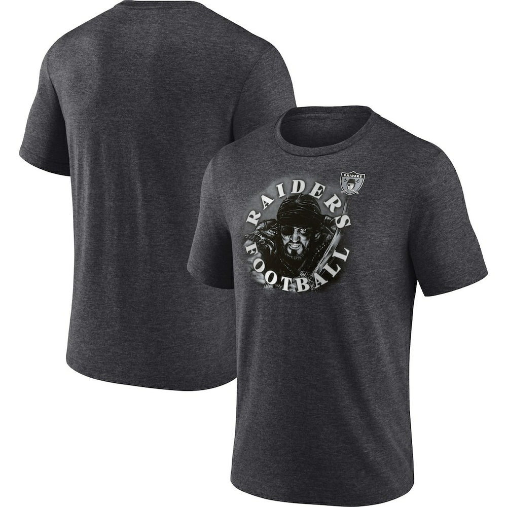 Fanatics Las Vegas Raiders Sporting Chance T-Shirt Heathered Charcoal