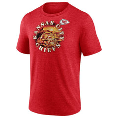 Fanatics Kansas City Chiefs Sporting Chance T-Shirt Heathered Red
