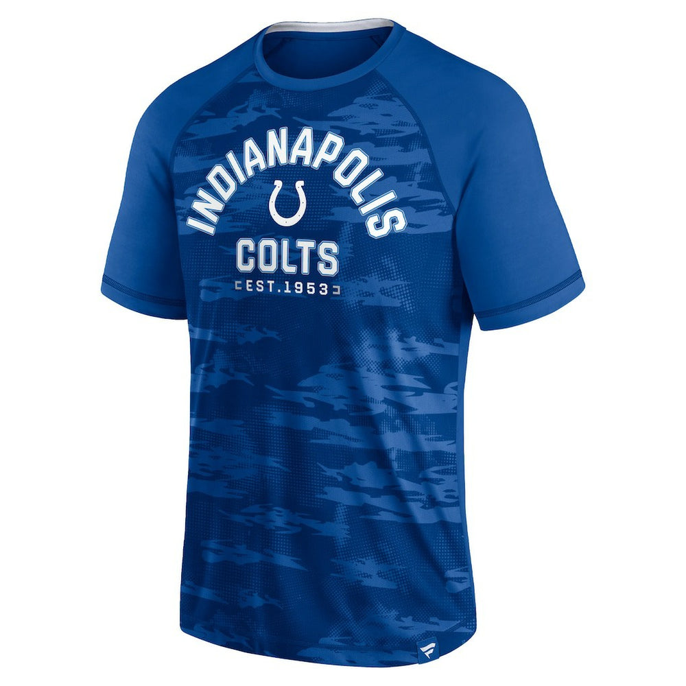 Fanatics Indianapolis Colts Hail Mary Raglan T-Shirt Royal