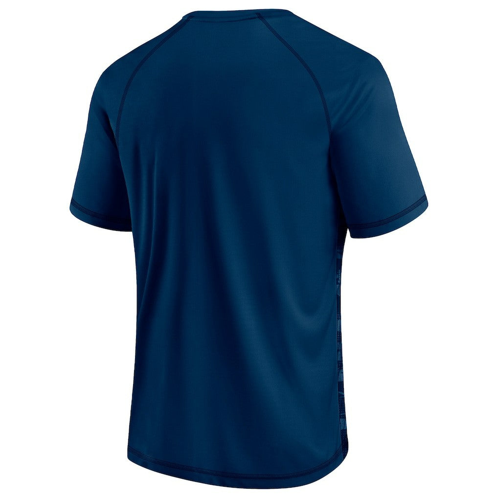Fanatics Chicago Bears Hail Mary Raglan T-Shirt Navy