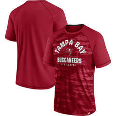 Fanatics Tampa Bay Buccaneers Hail Mary Raglan T-Shirt Red