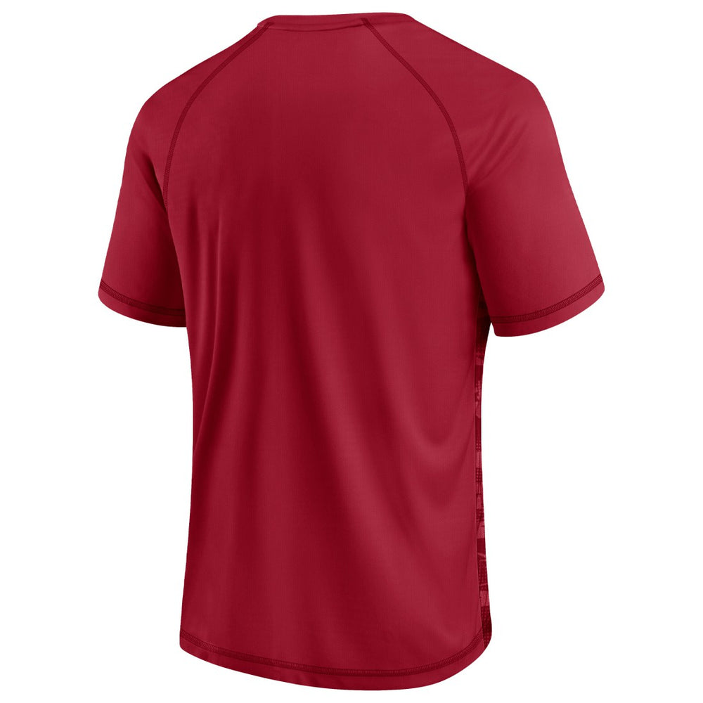 Fanatics Tampa Bay Buccaneers Hail Mary Raglan T-Shirt Red