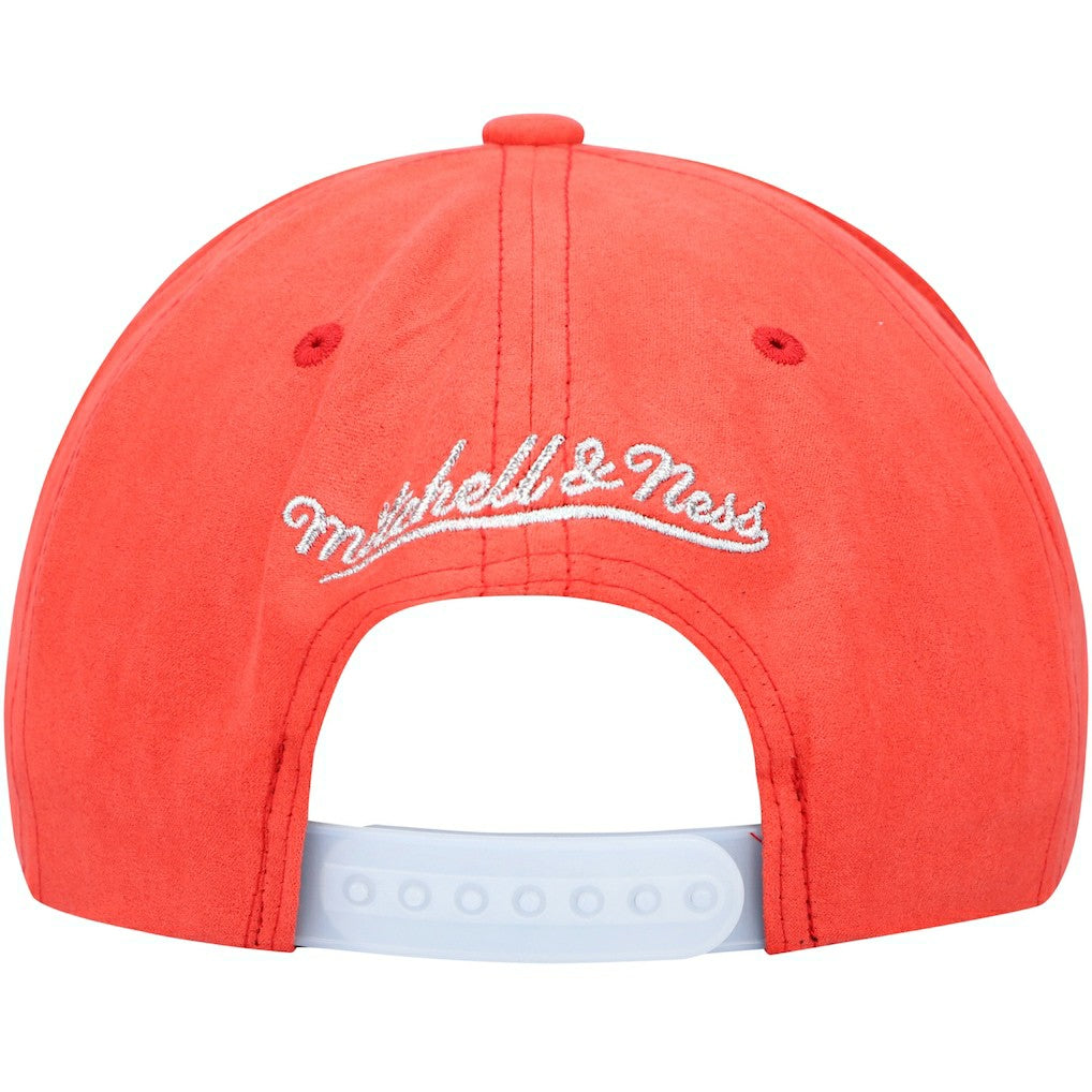 Chicago Bulls Day 5 Snapback Hat Gray/Red | Mitchell & Ness Near Me