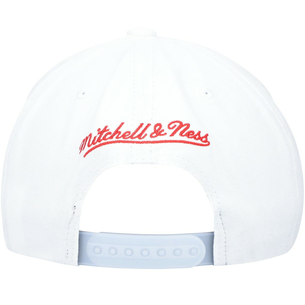 Chicago Bulls Day 5 Snapback Hat Gray/White | Mitchell & Ness discount