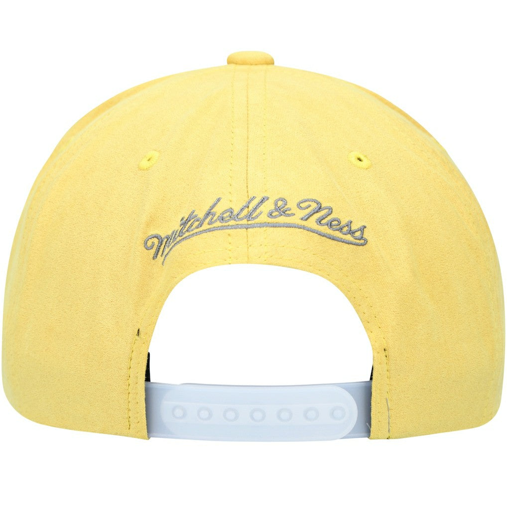 Chicago Bulls Day 5 Snapback Hat Gray/Yellow | Mitchell & Ness online